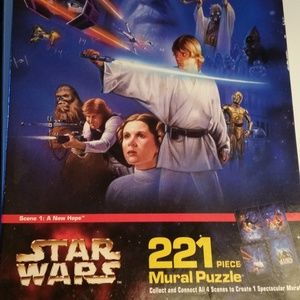 Star Wars Scene1 A New Hope 221 Piece Mural Puzzle